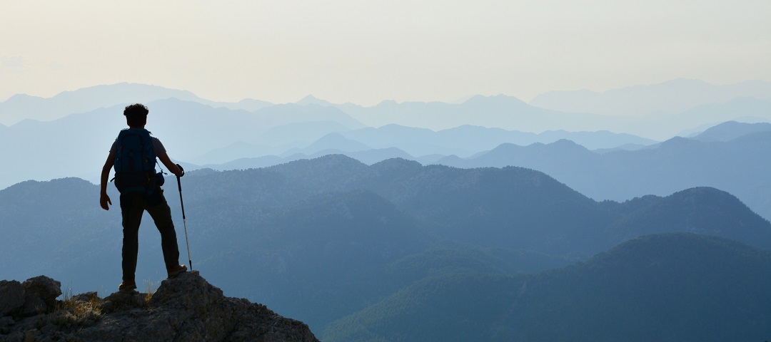 山頂の写真